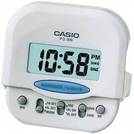 Despertador digital Casio PQ-30B - Blanco