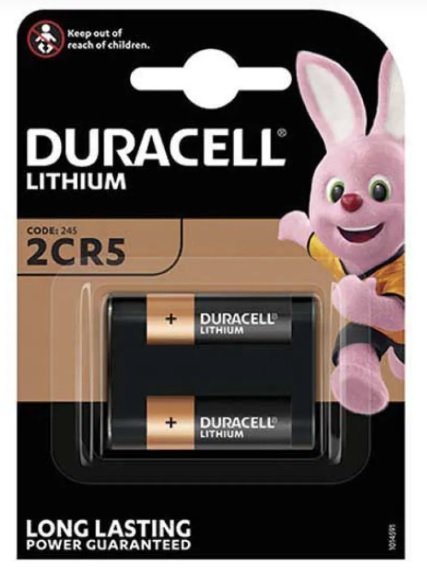 Pila 2CR5 6 V Duracell