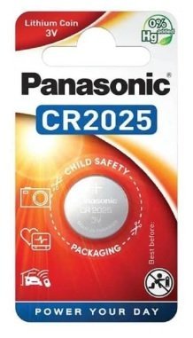 Pila botón CR2025 3 V Panasonic