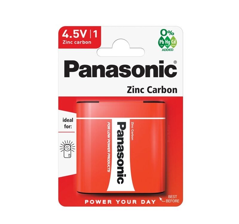 Pila petaca 3R12 4.5 V Panasonic