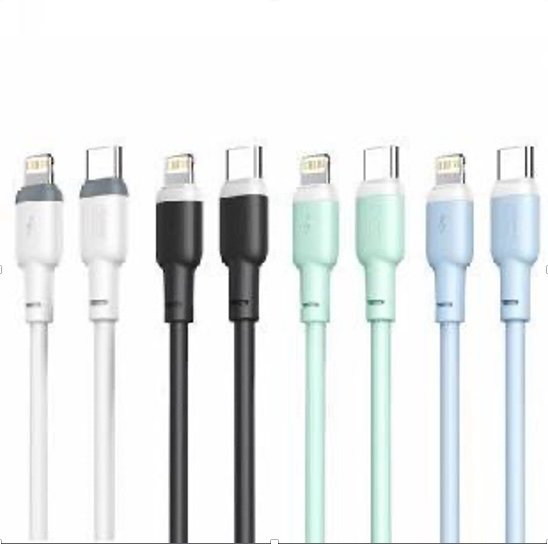Cable XO NB208A USB-C a Lightning 20W - Azul