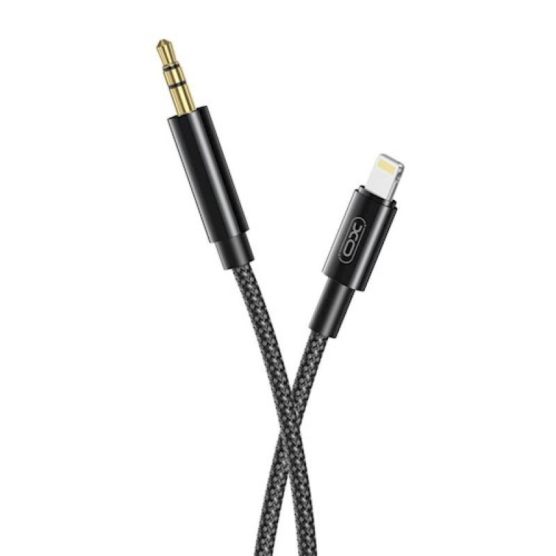 Adaptador XO NBR211A Lightning a 3.5mm - Negro