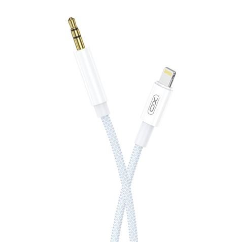 Adaptador XO NBR211A Lightning a 3.5mm - Blanco
