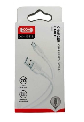Cable XO NB212 Micro USB - Blanco