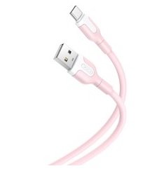 Cable XO NB212 Lightning - Rosa