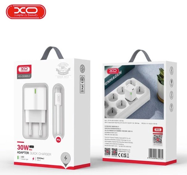 Cargador XO CE06 30W