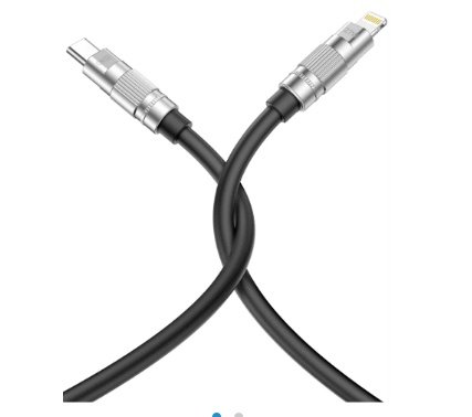 Cable XO NB-Q228A USB-C a Lightning 27W - Negro