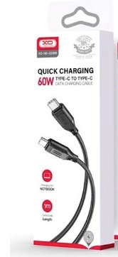 Cable XO NBQ236B USB-C 60W - Negro
