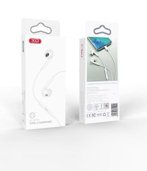 Auriculares XO EP74 USB-C - Blanco