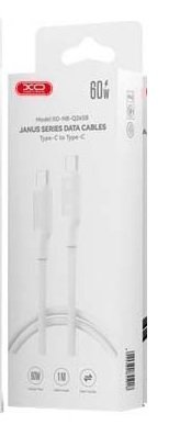 Cable XO NBQ265B USB-C - Blanco