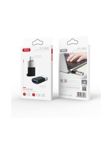 Adaptador XO NB149F USB-C - Negro
