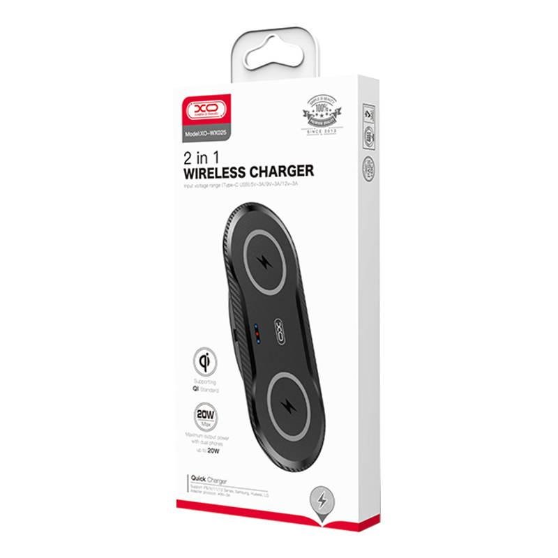 Cargador XO WX025 20W - Negro