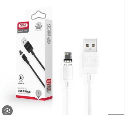 Cable XO NB187 Lightning 1 m - Blanco