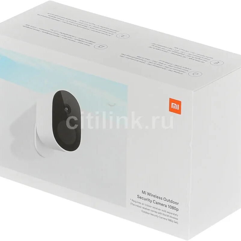 Cámara de seguridad exterior Xiaomi Mi Wireless 1080P (BHR4433GL)