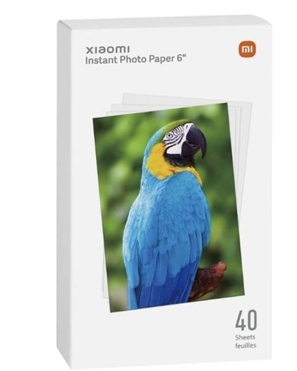 Papel fotográfico Xiaomi Instant Photo Paper 6" (40 hojas)