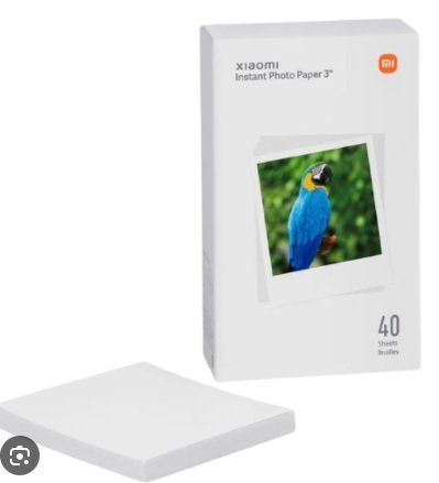 Papel fotográfico Xiaomi Instant Photo Paper 3" (40 hojas) (BHR6756GL)