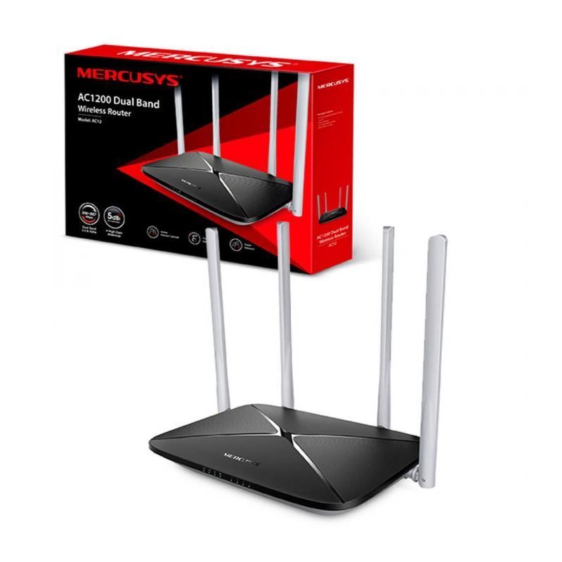 Router WiFi Mercusys AC12