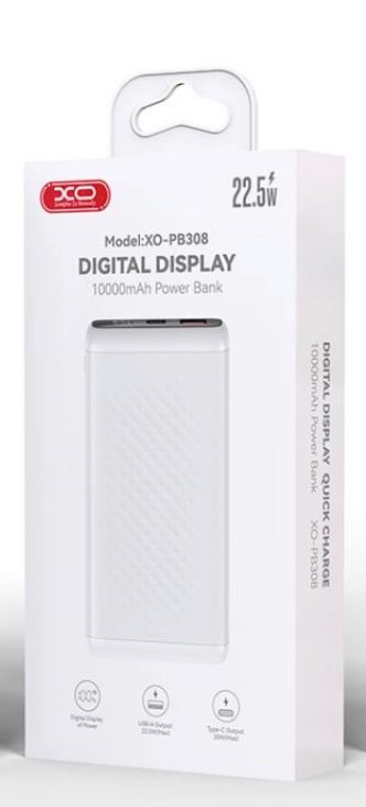 Power bank XO PB308 5W - Blanco