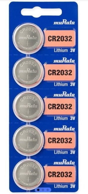Pila botón CR2032 3 V Murata