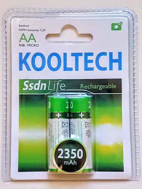 Pila recargable AA 2350 mAh Kooltech