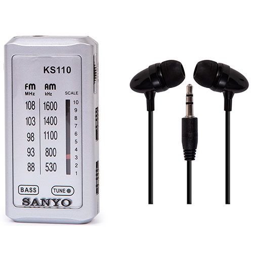 Radio de bolsillo Sanyo KS110