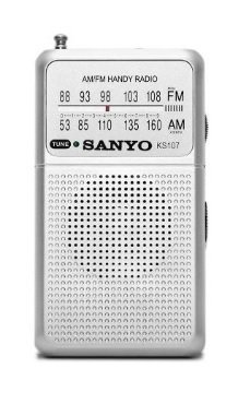 Radio de bolsillo Sanyo KS107