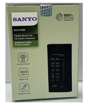 Radio de bolsillo Sanyo KS116