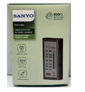 Radio de bolsillo Sanyo KS116