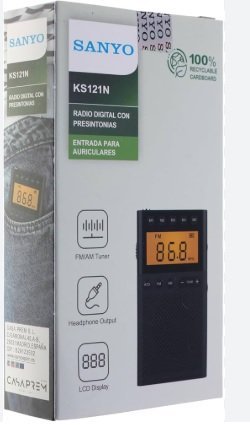 Radio digital de bolsillo Sanyo KS121