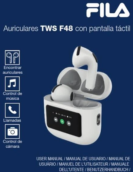 Auriculares inalámbricos TWS Fila F48