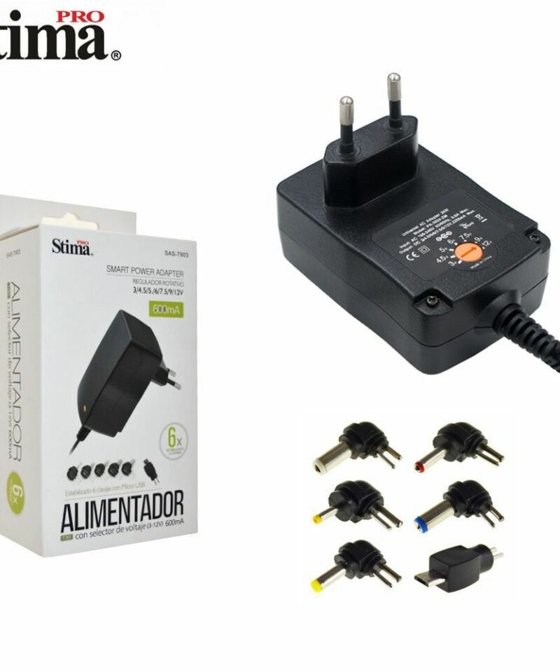 SAS7903 Alimentador con Selector V 600MA 7.2W