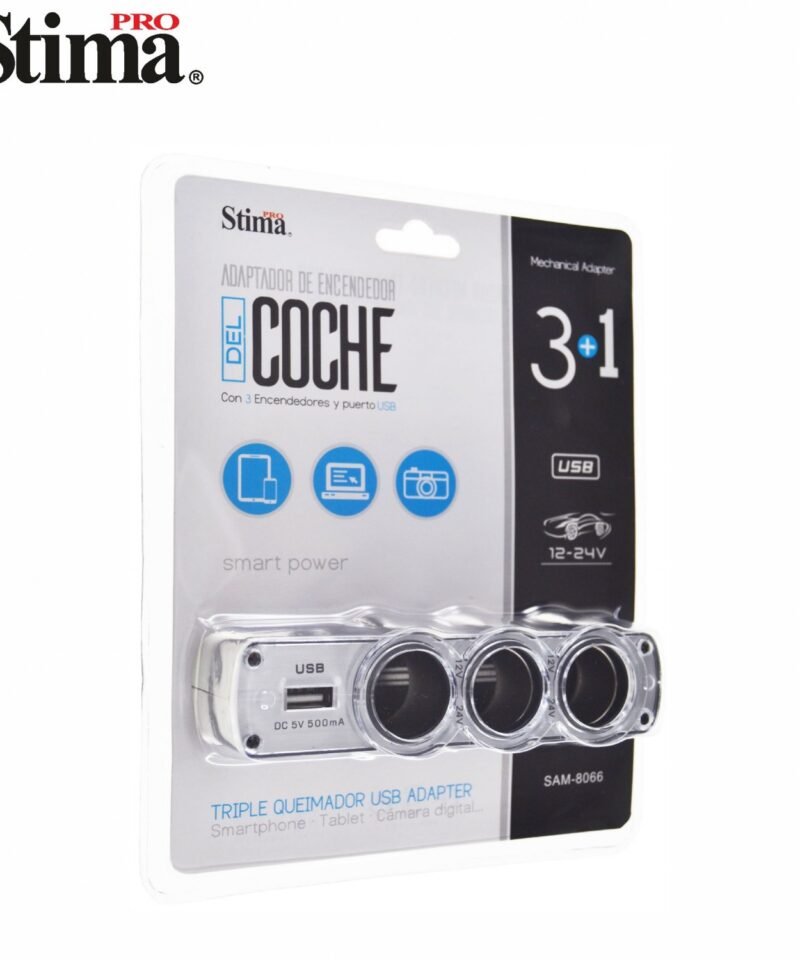 SAM8066 Adaptador Mechero Coche Encendedor