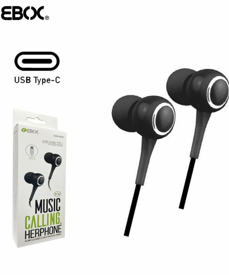 EAB8306 Auriculares Type-C con Micro