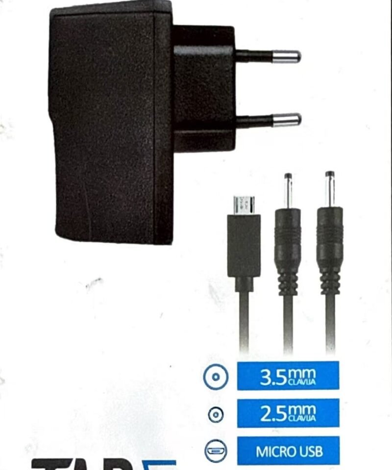 SCV9303 Cargador de Viaje USB 3EN1 Multiuso