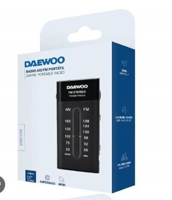Radio portátil Daewoo DW1109