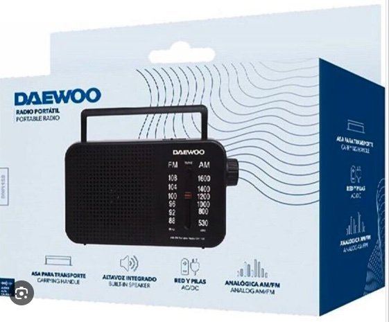 Radio portátil Daewoo DW1123