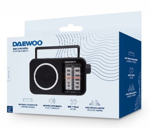 Radio portátil Daewoo DW1124