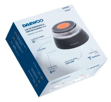 Baliza de emergencia para coche Daewoo DW5001 V16