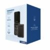 Teléfono móvil con tapa Daewoo DW8003 negro