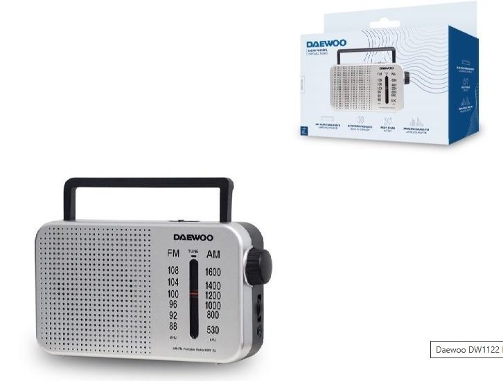 Radio portátil Daewoo DW1122