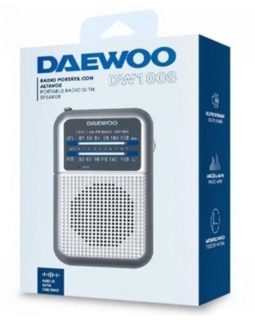 Radio portátil Daewoo DW1008