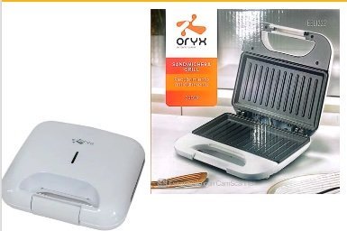 Sandwichera grill Oryx EEL1222