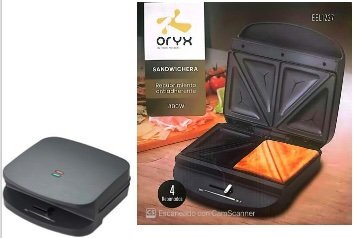 Sandwichera doble Oryx EEL1227