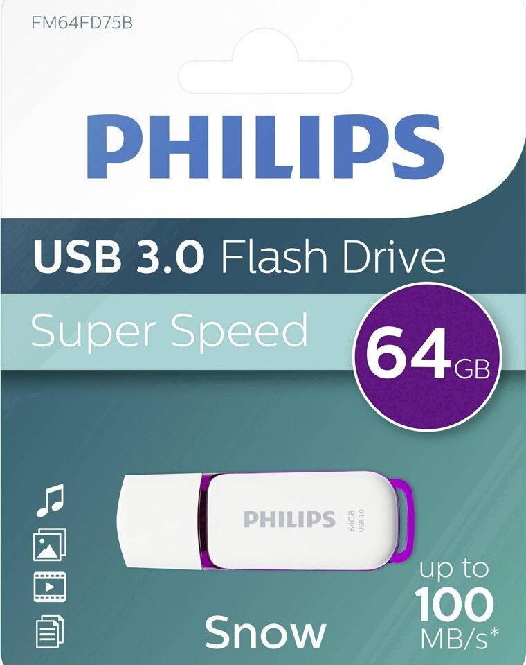 Memoria USB Philips Snow Edition 64GB (USB 3.0)
