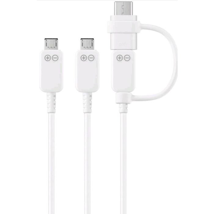 Cable de carga y datos Samsung 2 en 1 (Type-C / Micro USB)