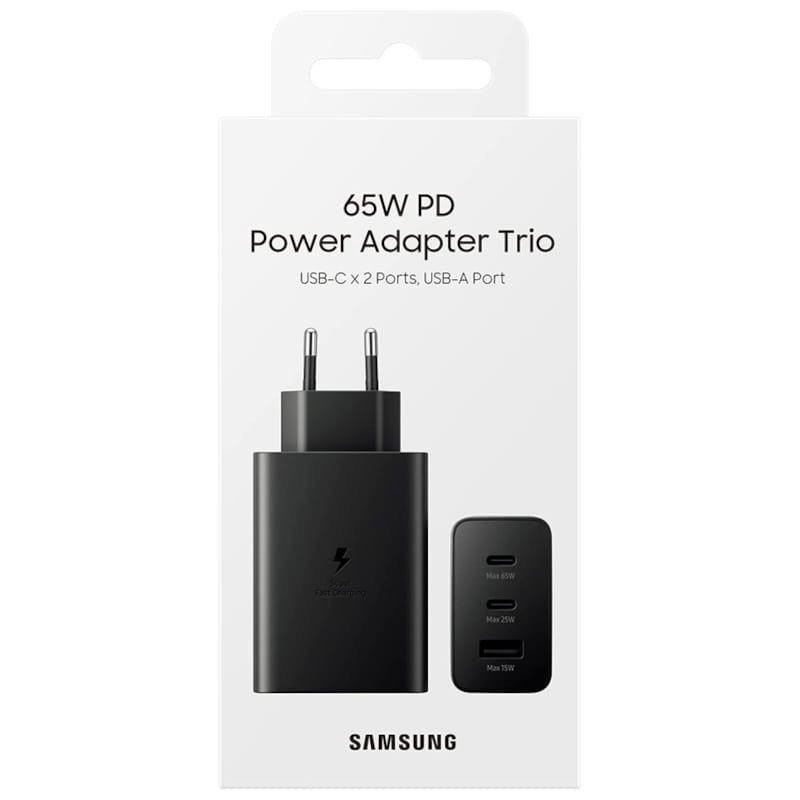 Cargador de pared Samsung EP-T6530 Trio 65W