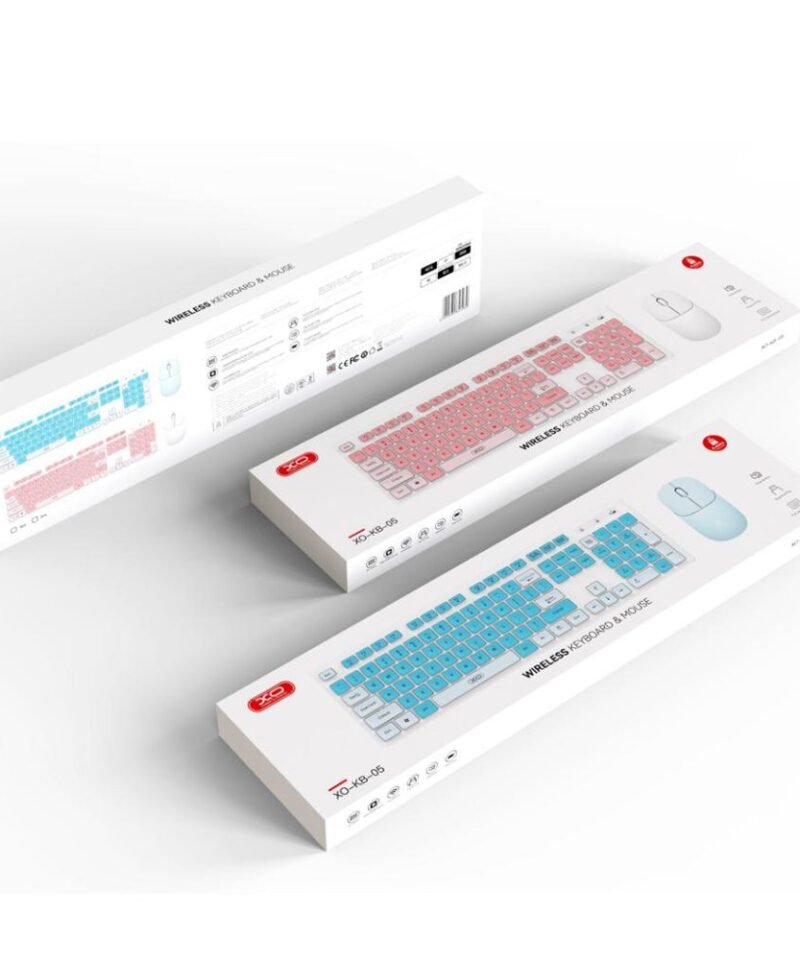 Set teclado y ratón inalámbrico KB-05 (español)