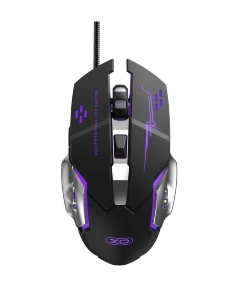 Ratón gaming M10 mecánico 6 botones RGB