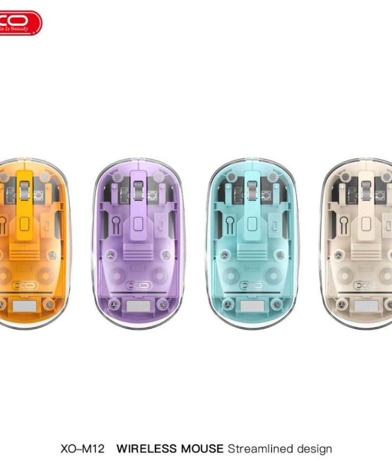 Ratón Bluetooth M12 transparente - Imagen 3