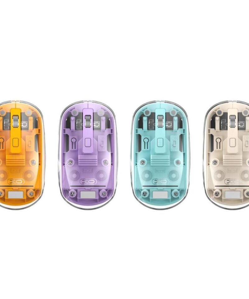 Ratón Bluetooth M12 transparente - Imagen 4